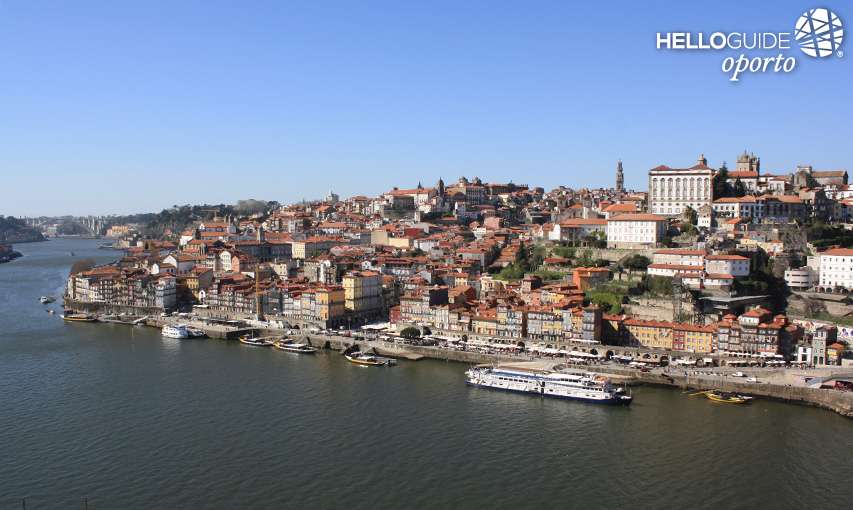 Hermosa vista de la ciudad de Porto