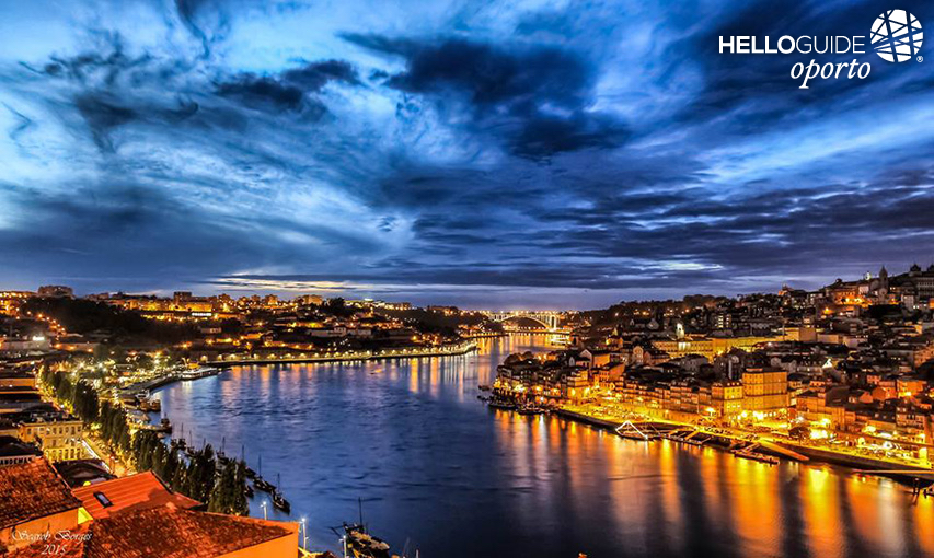 La beauté de la nuit à Porto