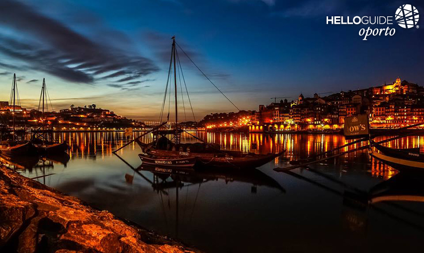 Красота ночь в Порту