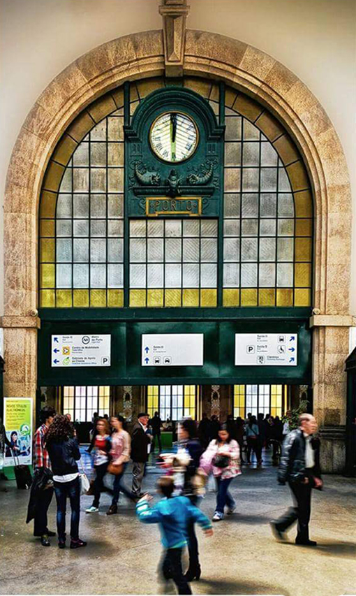 Железнодорожный вокзал Сан-Бенту - Порту