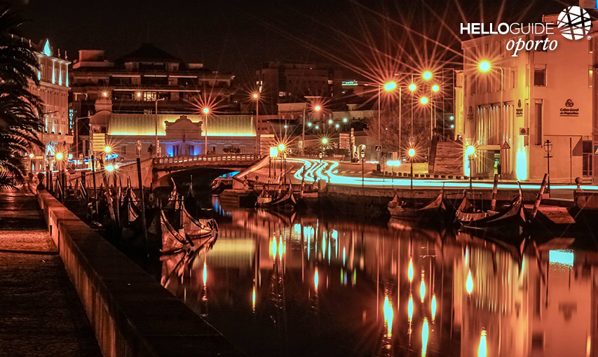 La nuit à Aveiro