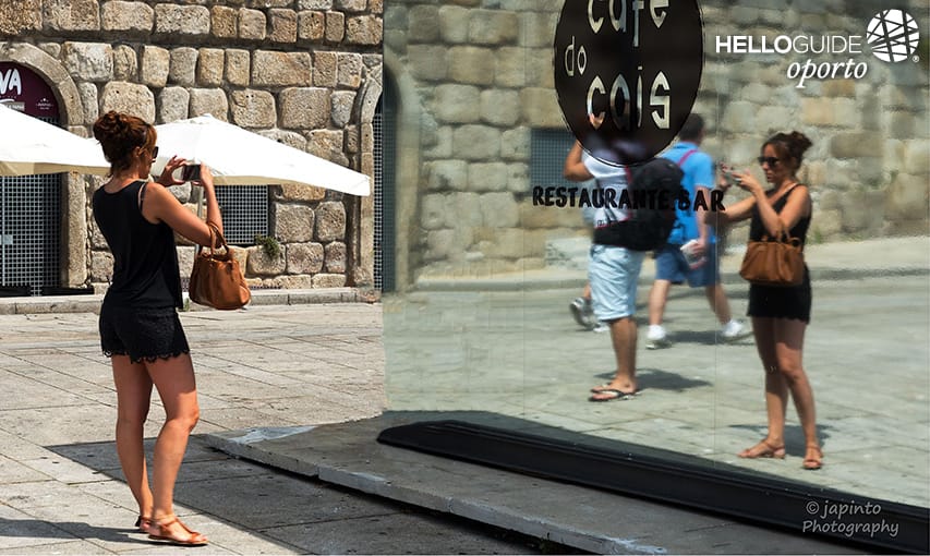 Los turistas en Ribeira