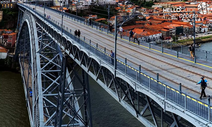 Mirando por encima del puente