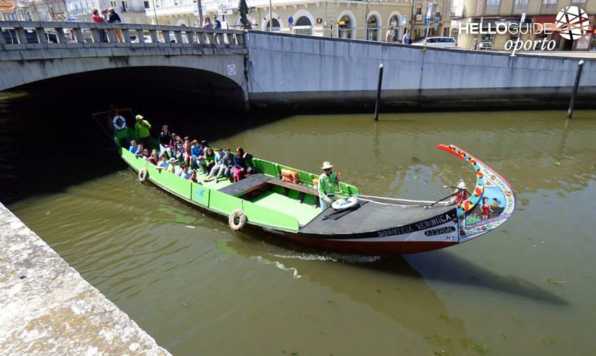 Visita ría de Aveiro