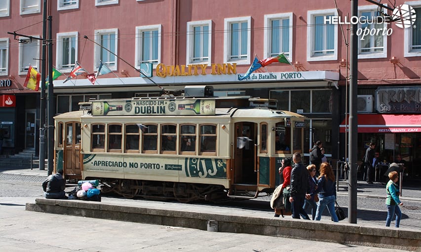Tranvía en Oporto
