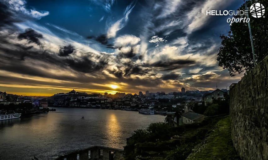 Salida del sol en Porto