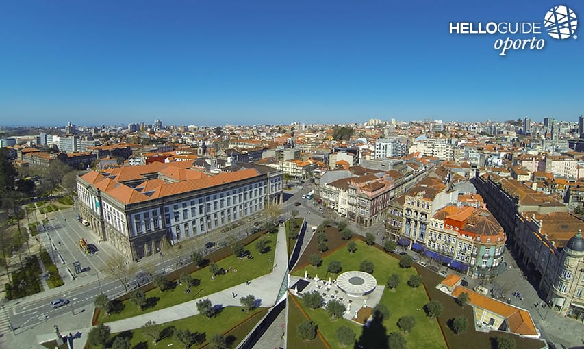 Ein Blick auf Porto