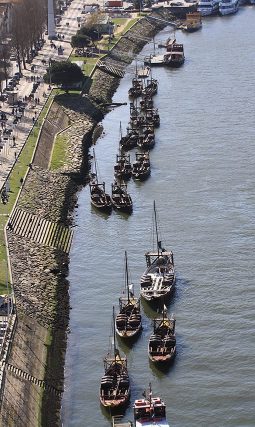 Barcos típicos portugueses
