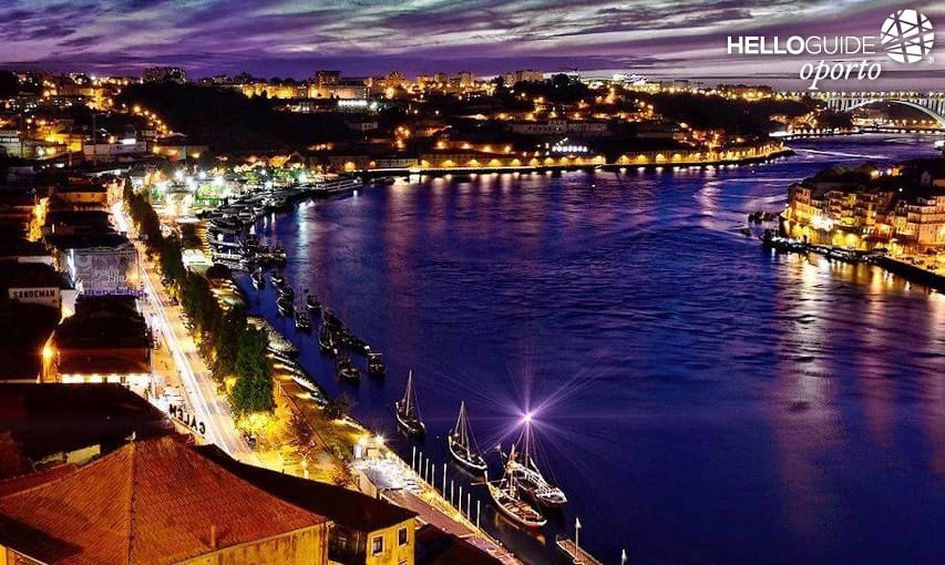 Noche en el río Duero