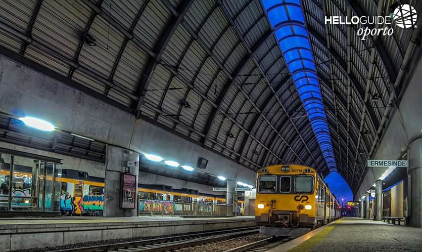 En la estación de Ermesinte