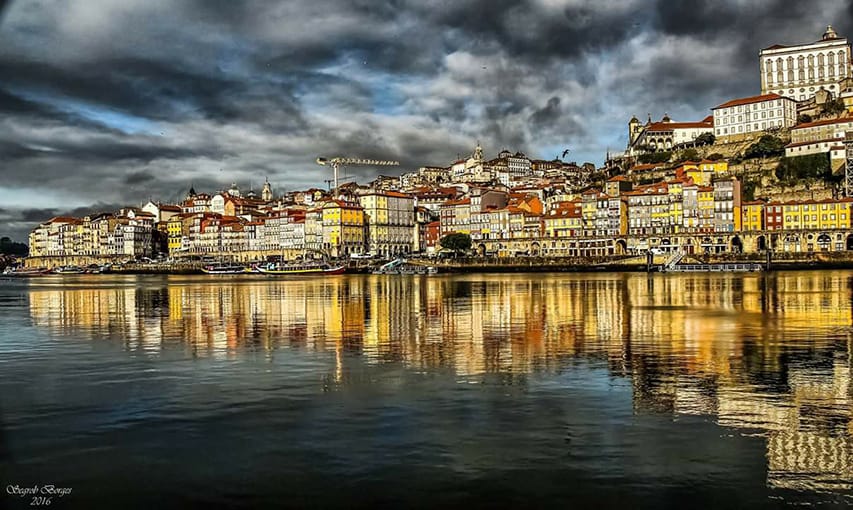 Magnífica Postal de Oporto