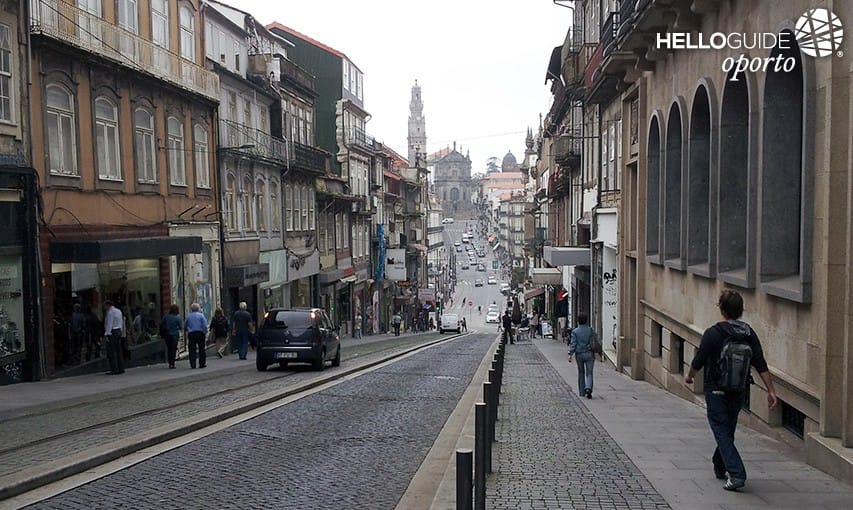 En las calles de Oporto