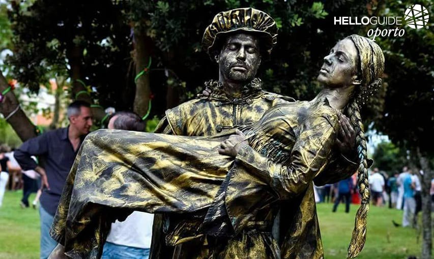 Estatuas vivas - Espinho
