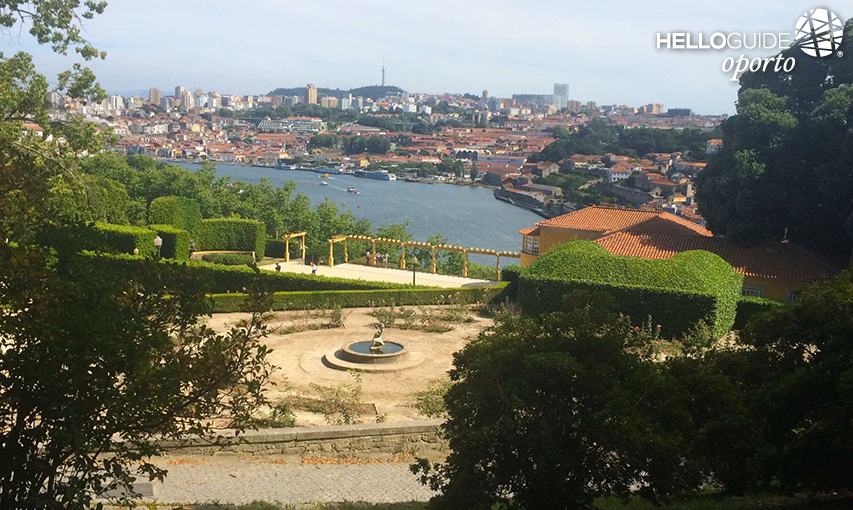 Vista del Palácio de Cristal