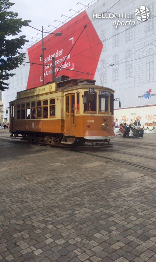 Elétrico en Oporto