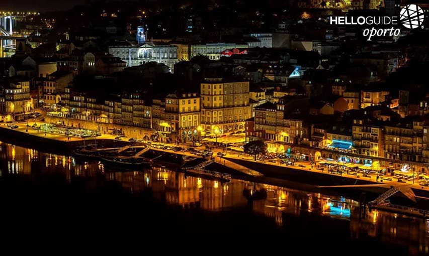 Oporto en la noche